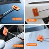 1 шт. Длинная ручка телескопическая щетка для чистки лобового стекла автомобиля бытовая щетка для удаления пыли со стекла аксессуары для мытья