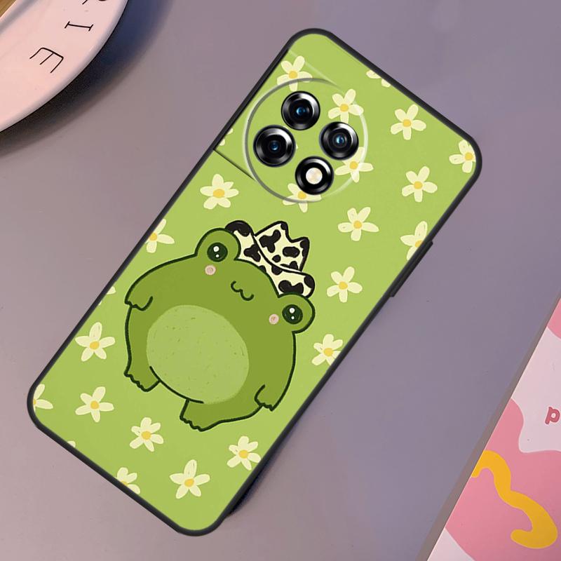 Коттеджкор Лягушка Грибы Эстетика Чехол Для OnePlus Nord 3 2T N10 N20 CE 2 Lite OnePlus 9 10 Pro 9RT 10R 10T 12R 11 12 Чехол