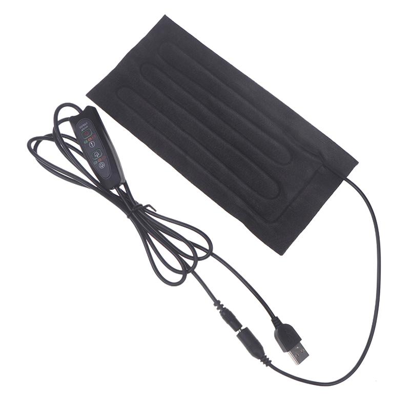 Теплые грелка из углеродного волокна, зарядка через USB, коврик для талии и живота, портативная теплая пластина для согревания тела и ног зимой