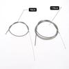 Bicycle Brake Cable Set with Metal Wire Core Easy Installation Front and Rear Tubes 1/2pcs for Enhanced Cycling Safety