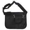 Nurse Fanny Pack Medical Supplies Storage Bag Multi Compartment Nurse Medical Waist Pouch Black