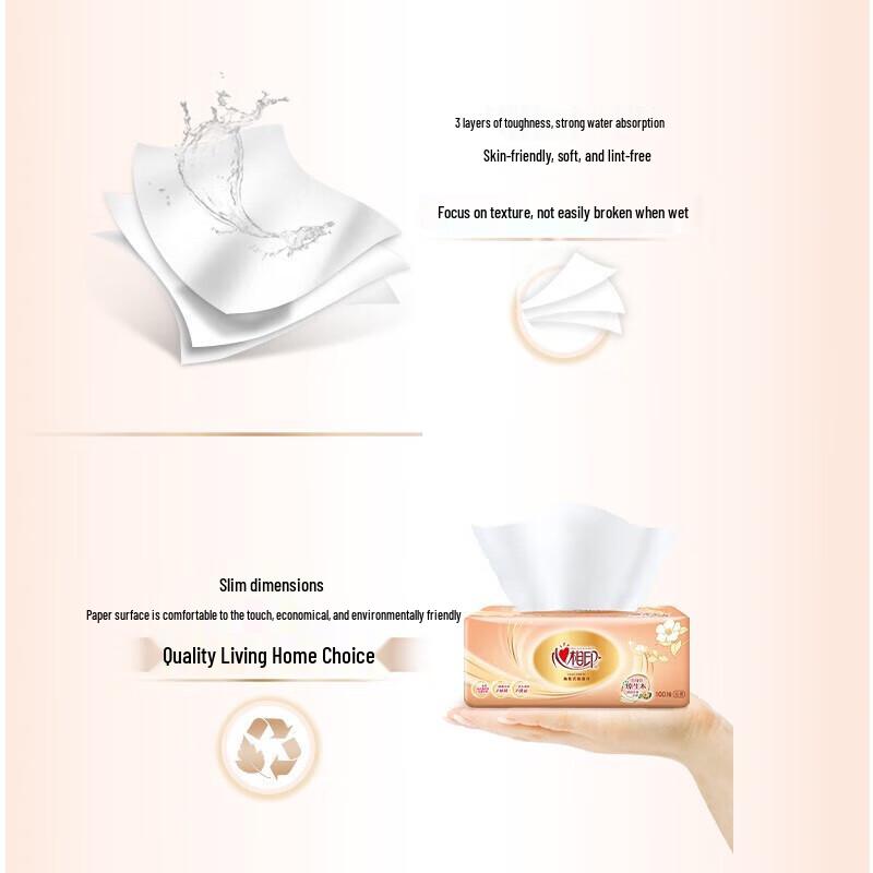 Mind Act Upon Mind 3-Ply Soft Pack Facial Tissues, 24 Packs