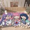 Pink Anime Menhera- C-Chan Floor Mat Anti-slip Absorb Water Long Strip Cushion Bedroon Mat Alfombra