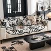 Nordic Chenille Sofa Cushion for Living Room Irregular Curved Non-slip Couch Cover Corner Sofa Towel Seat Pad Washable Sofa Mat