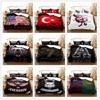 Digital Printing Bedding Three-Piece Set Bedding Microfiber Polyester Cotton Duvet Cover Customization