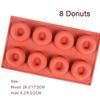Silicone Donut Maker 3D DIY Baking Pastry Cookie Chocolate Round Molds Muffin Cake Mould Dessert Handmade Kitchen Cooking Tools 1