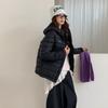 Large size cotton-padded clothes for women's winter new light and thin hooded small cotton-padded jackets, loose fashion warm cotton-padded jackets