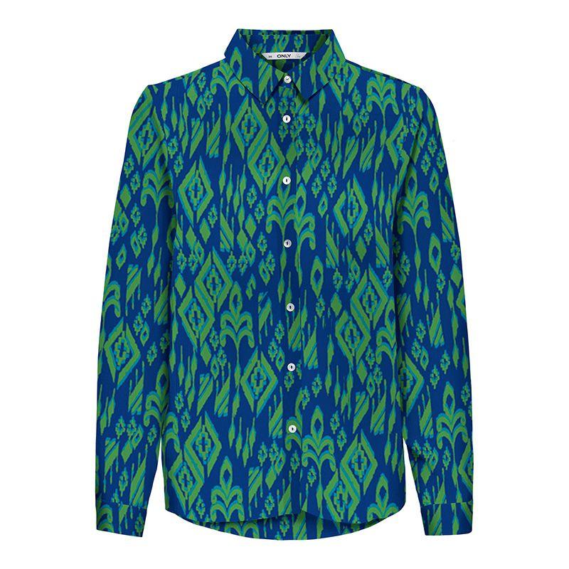 Fancy Printed Blouse Woman ONLY