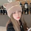 Keep Warm Cat Ear Beanie Thicken Cat Ear Skullies Casual Knitted Woolen Hat