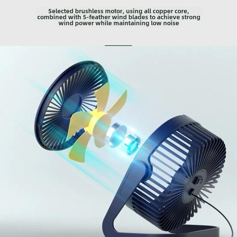 Портативный USB Мини Настольный Вентилятор для Офиса и Общежития
