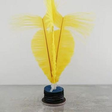 Ostrich Feather Flower Shuttlecock Shuttlecock Ball Cowhide And Large Base For Good Stability