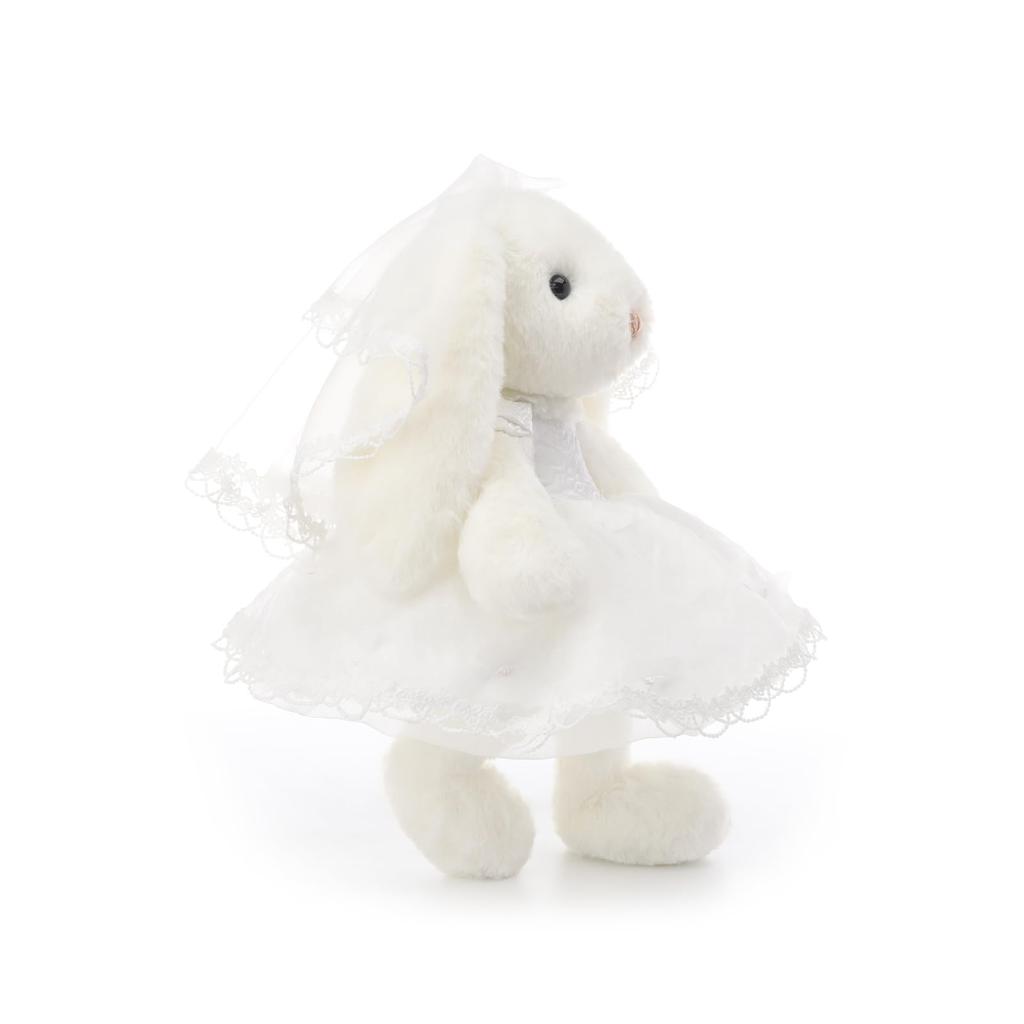 Плюшевая игрушка «Абрикосовый Барашек Невеста Кролик», Мягкая и Милая, Пушистый Кролик Невеста для Мальчиков и Девочек, 22 см