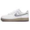 Кроссовки унисекс Air Force 1 07 Premium White Metallic Silver Кокосово-молочный Hyper-Pink DX3945-100