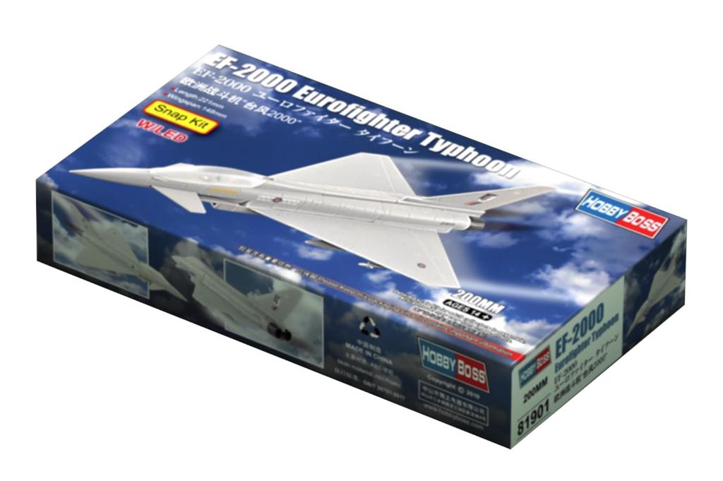 Hobby Boss Серия самолетов 200 мм EF-2000 Eurofighter Typhoon Пластиковая модель 81901