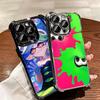 Мягкий чехол для телефона S-Splatoons для iPhone 15 16 17 Air 14 Pro Max 16E Plus 13 12 Mini С покрытием Защита от падений Fundas
