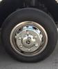 Колпаки из нержавейки Эксклюзив V1 (2 катковые, 4 шт) 2006-2013 для Mercedes Sprinter W906