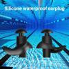 С Чехлом Затычки для ушей Зажим для носа Костюм Силиконовые затычки для ушей Затычки для ушей для плавания Набор Дайвинг/Серфинг/Плавание