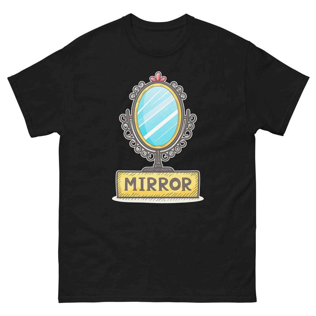 Mirror Popular Illustration Object T-Shirt
