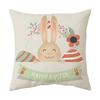 Rabbit Pillowcase Sofa Cushion Cover Office Waist Cushion Cushion Cover Can Be Made in Nordic Style