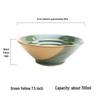 Chinese Style Ceramic Douli Noodle Bowl