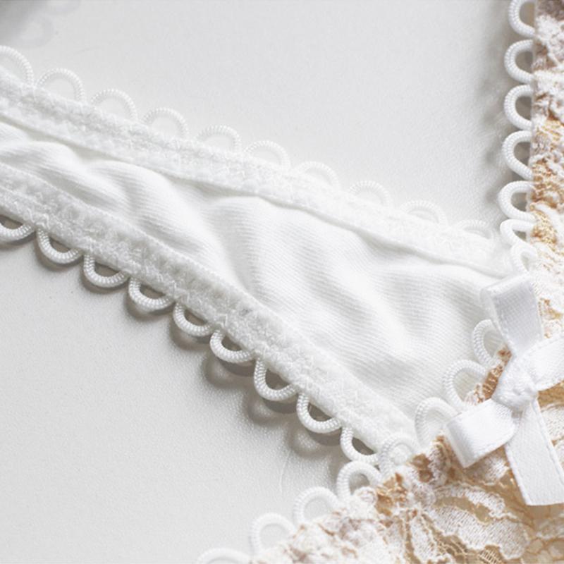 CINOON Sexy Eyelashes Lace Panties Women Underwear Low-waist Lingerie Embroidery Breathable Underpants Female G String Intimates