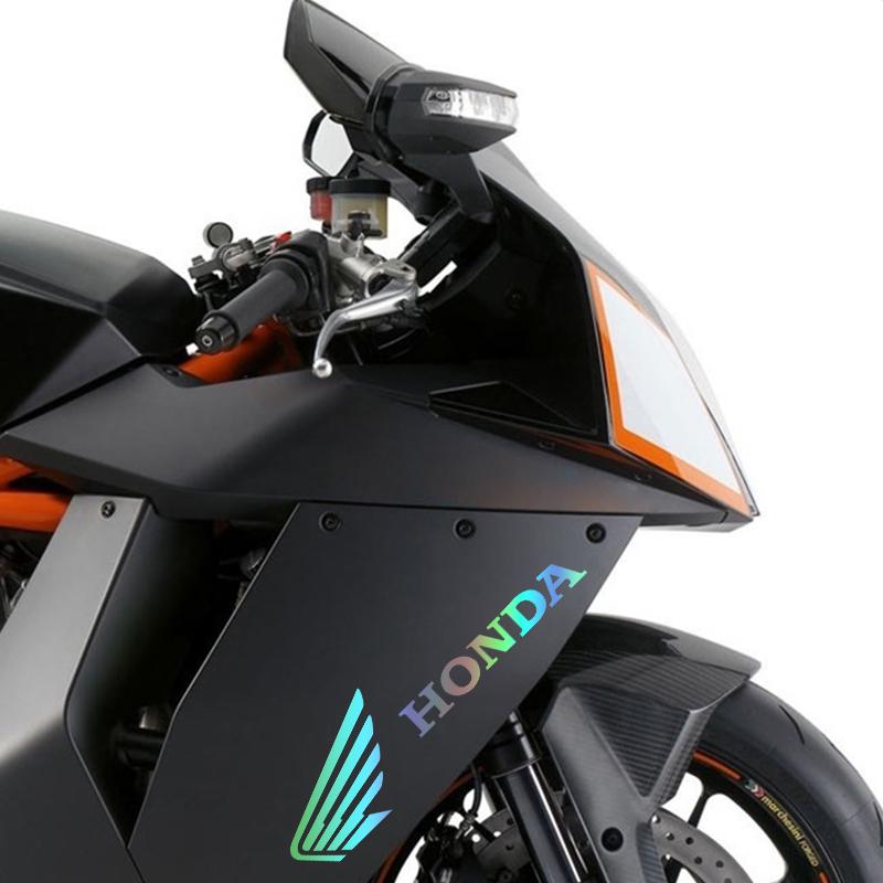 PET Motorcycle Sticker For HONDA Hornet NT1100 PCX CBF VFR750 XADV Reflective Stickers Moto Auto Decal Funny JDM Vinyl StylingOW3