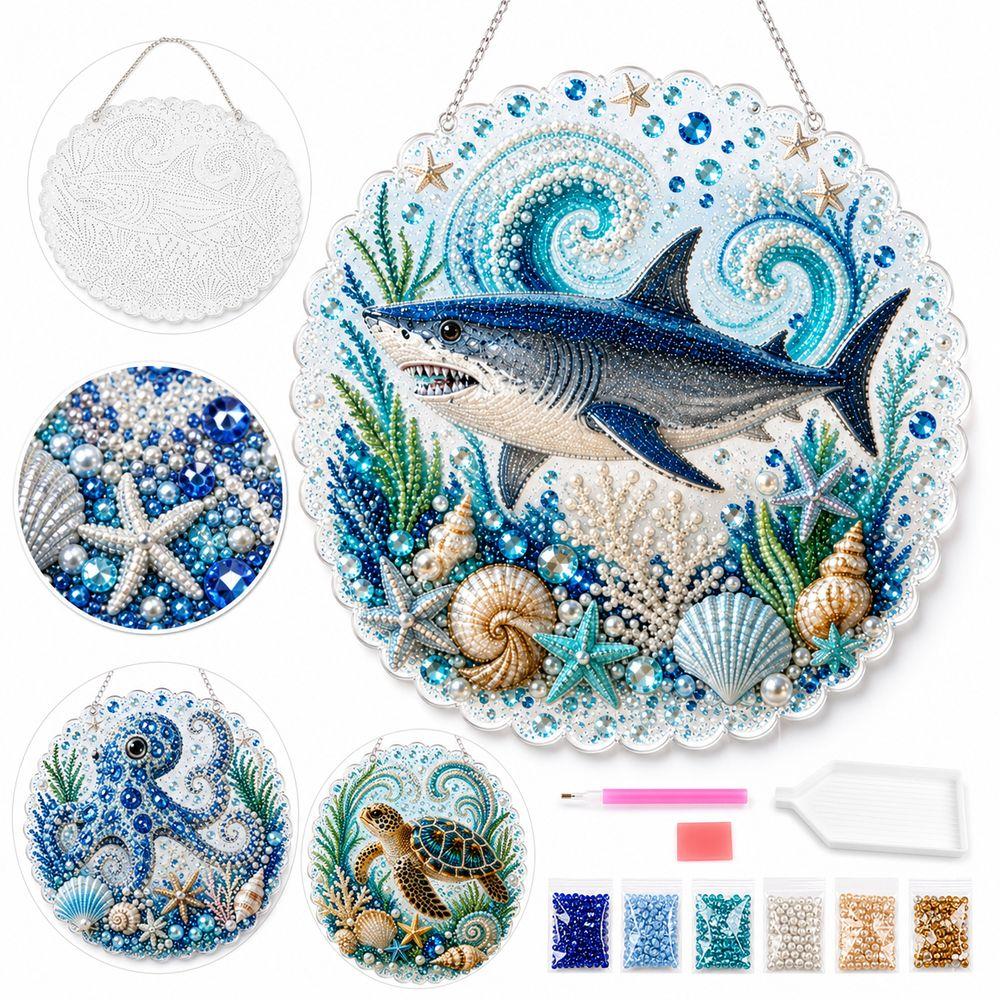 Ocean Pearl Art Набор для творчества с жемчугом Полный набор для рукоделия Набор для жемчужной живописи Для взрослых