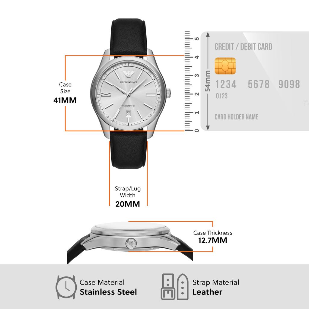 [Emporio Armani] Watch AR60077 Men's Black