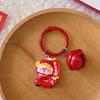 Kawaii Maneki-neko Keyring Resin Fortune Cat Pendant Creative Plutus Cat Keychain  Lunar New Year