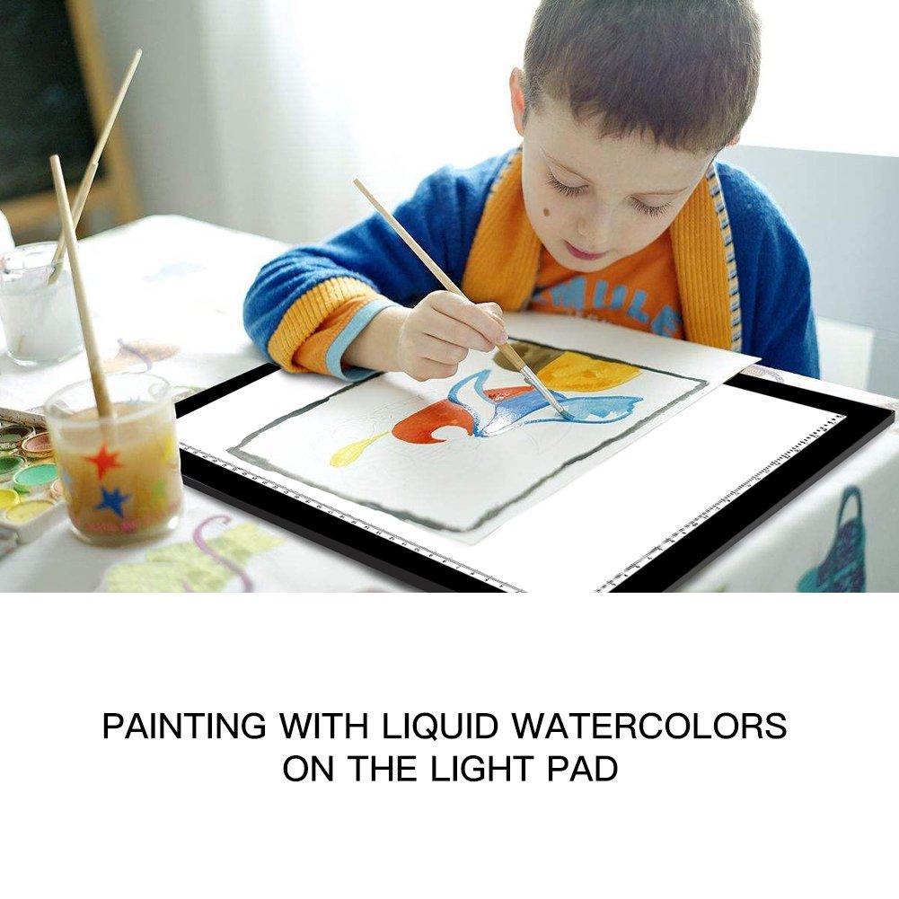 GAOMON B4 размер трассировки плавный 5 мм светодиодный светильник манга иллюстрации DIY ручной работы каллиграфия стенд, затемнение, легкий, ультратонкий корпус-GB4 рентген