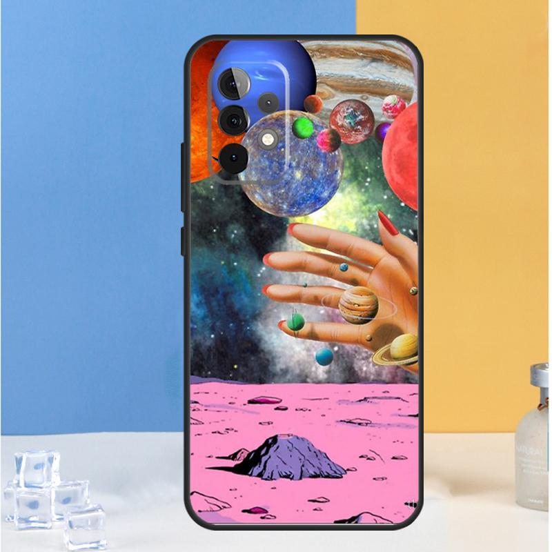 Эстетичная Планета Для Samsung Galaxy A55 A35 A15 A13 A33 A53 A36 A26 A16 A54 A34 A14 A32 A52 A56 A05 A06 Чехол