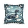 Pillow Cover Stupid Canadian Wolf Bird Says Ice Out Vintage Pillow Case For Sofa Home Decor Pillowcases
