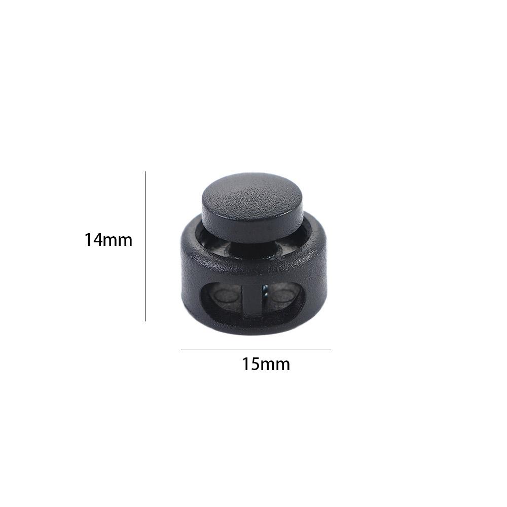 Clamp Toggle Black Travel Kit Clip Stopper Rope Buckle Cord Rope Lock Stopper Cord Lock Buckles