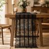Boho Lace Tablecloth Floral Pattern Wedding Table Decor Lace Table Runner  Coffee Table Tv Stand