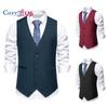 Уютный мужской деловой костюм, жилет, повседневный жилет, облегающий жилет, жилет