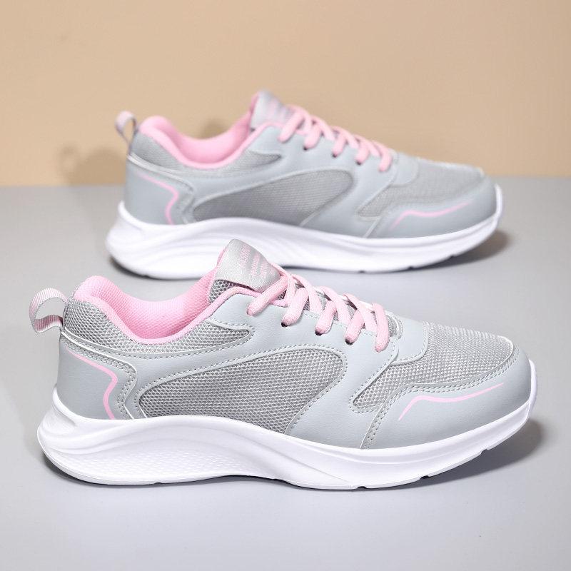 New ultra-light mesh sneakers, lightweight soft-soled mother shoes, spring and autumn morning exercise fitness running shoes