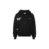 Off-White Ss19 Back Print Loose Hoodie Men Hoodies Black OMBB037R19B970011088