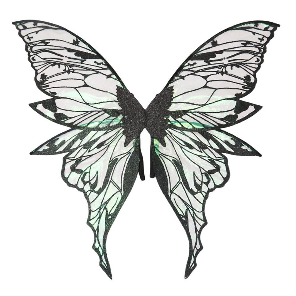 Легкие, красочные, сверкающие ангельские крылья для костюма, подходящие для женщин и девушек.