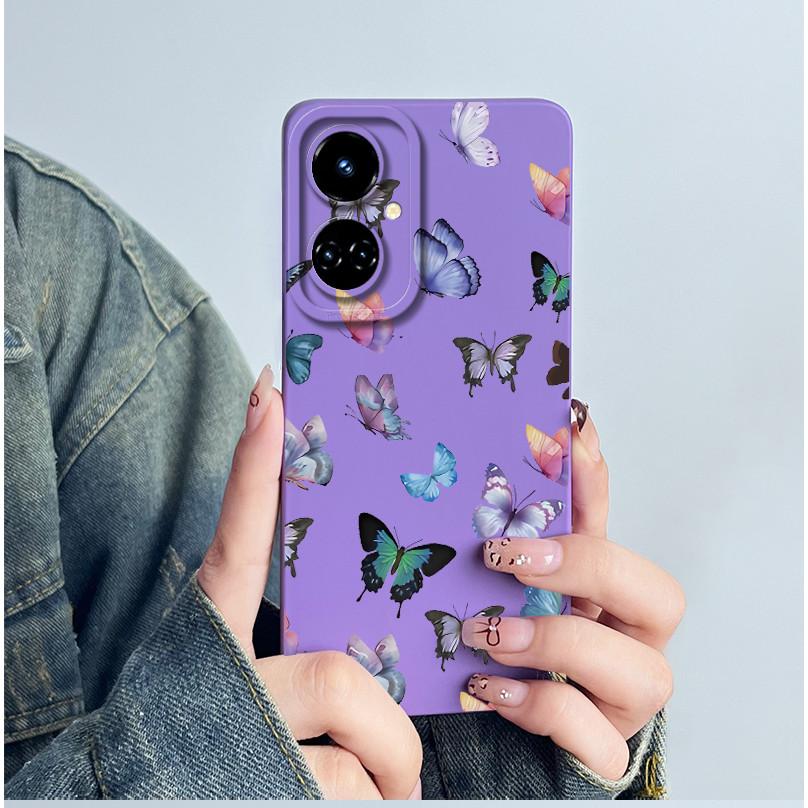 For Tecno Camon 19 CI6n / 19 Pro CI8 Phone Case Cover Silicone Sweet Painted Shell Cartoon Funda Printed Protective Casing Coque