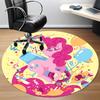 1 шт. Круглый ковер My Little Pony для офиса, под офисные стулья, спальни, гостиной, домашний декор  a1022237