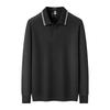 Men's Cloud Sense Long-Sleeve Polo T-shirt