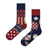 Creative and Fun Cartoon AB Trendy  Asymmetric Mandarin Duck  Men's and Women's Cotton Socks Medium High Socks