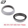 2PCS 45-76mm Exhaust Pipe Gasket Seal Ring Muffler Manifold Downpipe Flange Donut Gasket Universal Car Accessories