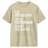 Eat Italian Drive GerUnisex Marry Slavic On The Back TShirt Summer Hip Hop T Shirts Cotton Breathable Plus Size Top Tees Tops