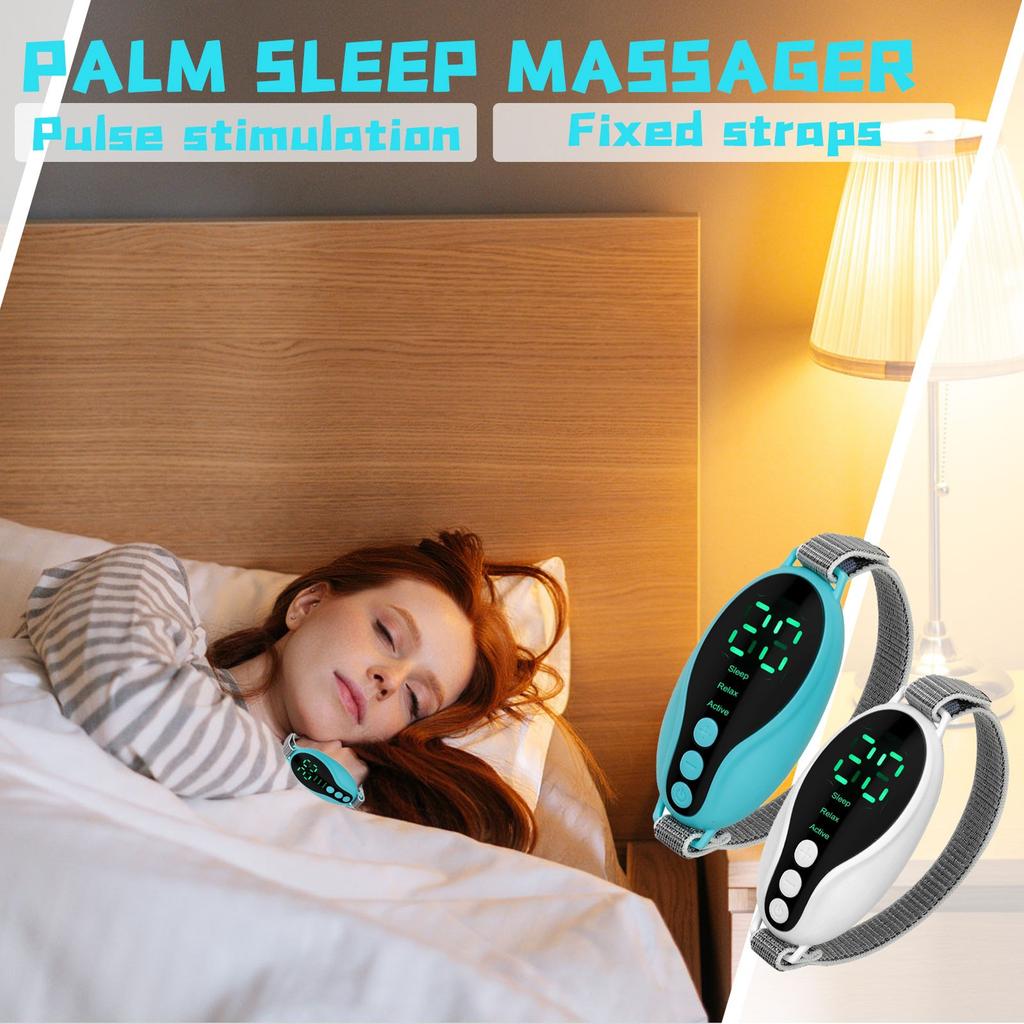 Anxiety Relief Device - Handheld Sleep Aid With Low-Frequency , Portable Microcurrent For Insomnia & Stress Relief, USB Rechargeable