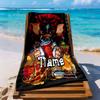 Gizmo's Halloween Adventure Customize Text Beach Towel Soft Durable Quick-Dry