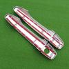 for Toyota iQ for Scion iQ Chrome Handle Cover Trim Set for Aston Martin Cygnet 2008-2016 Car Accessories Stickers Car Styling