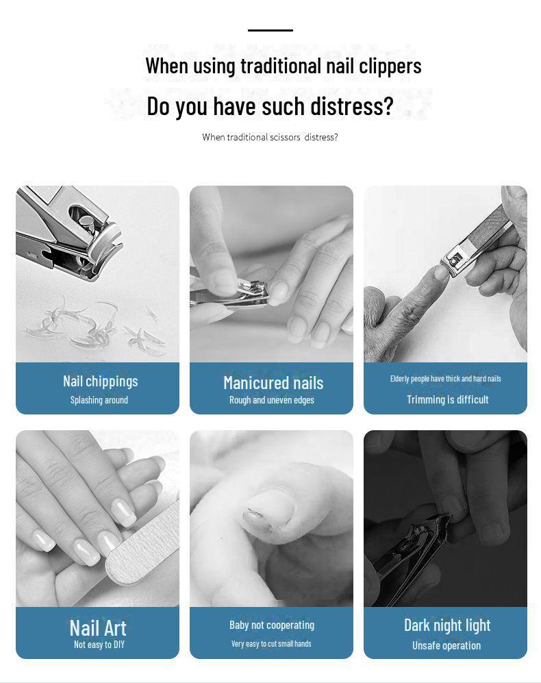 Автоматические электрические кусачки и шлифовальные машинки для ногтей для взрослых и детей
