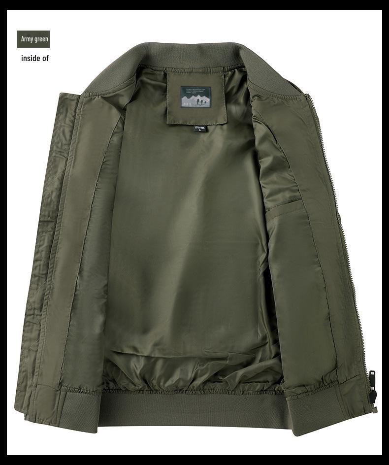 Men's Waterproof Multi-Pocket Outdoor Jacket for Spring and Autumn Camping