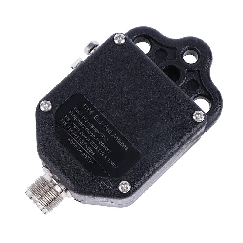 1 шт. 1/64 Балун Антенна с концевым питанием 4-диапазонная 8-диапазонная Портативная Уличная КВ Антенна с концевым питанием 100 Вт Мощность